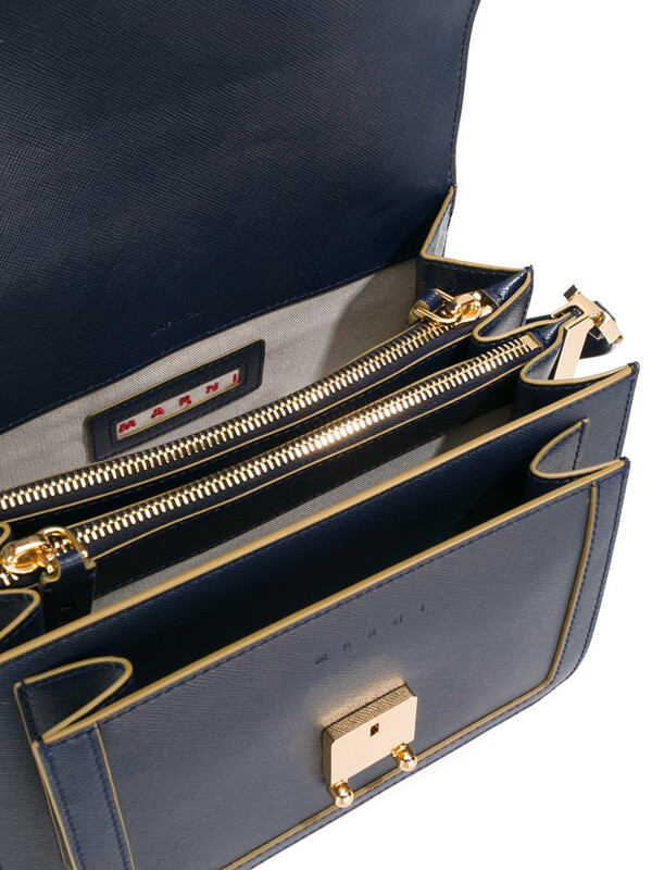 ☆Trunkマルニ バッグ コピー ショルダーバッグ Navy Blue marni6