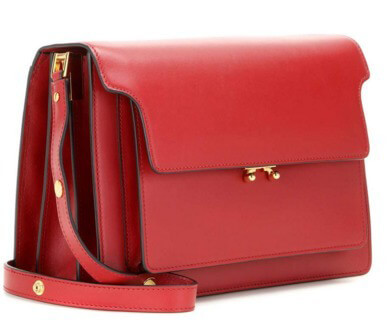 マルニ バッグ コピー Trunk ショルダーバッグ RED