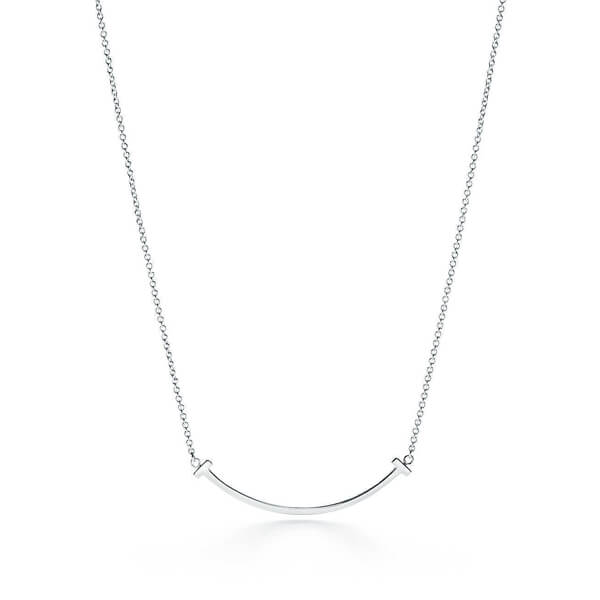 石原さとみ着用 ティファニー スマイル ネックレス 芸能人 Tスマイル 偽物★ペンダント 3色 TIFFANYT