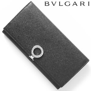 限定新作 ブルガリ 長財布 スーパーコピー ブラック ユニセックス bulgari033