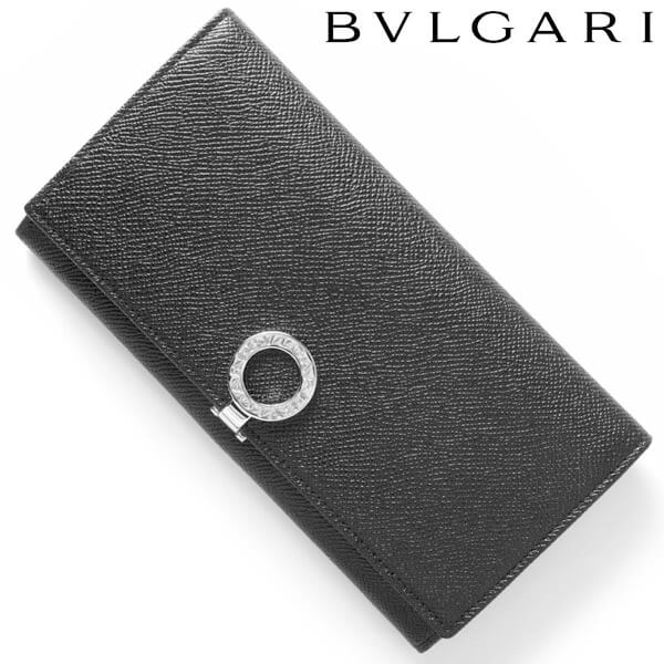 限定新作 ブルガリ 長財布 スーパーコピー ブラック ユニセックス bulgari033