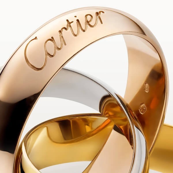 カルティエ トリニティリング 偽物 TRINITY トリニティ リング 18K B4089100/B4086100/B4052700/B4235600