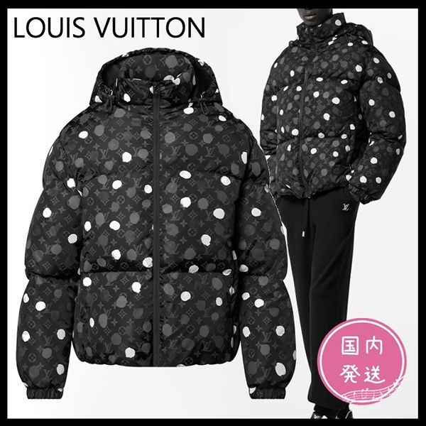 hacopy公式通販おすすめルイヴィトン LV × YK モノグラム ドット 偽物 ダウンブルゾン1AB8GM