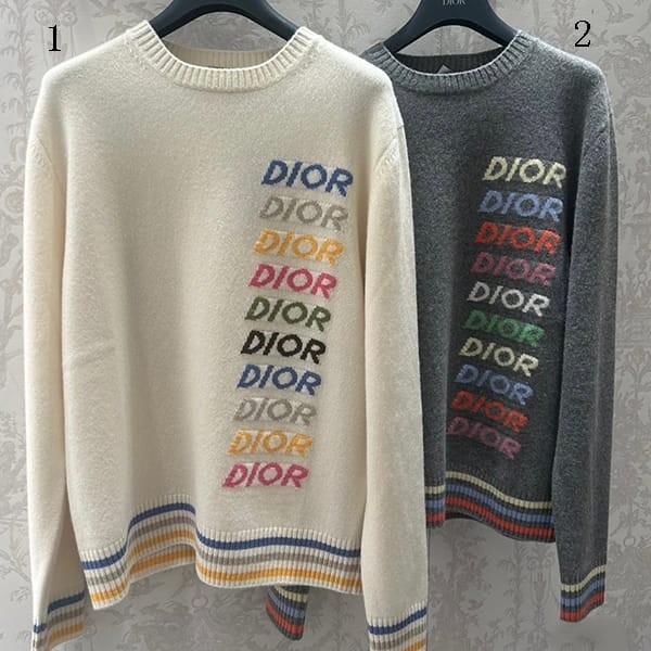 入手困難品！ディオール コピー ウール カシミヤ セーター 2色 413M649AT774_C087