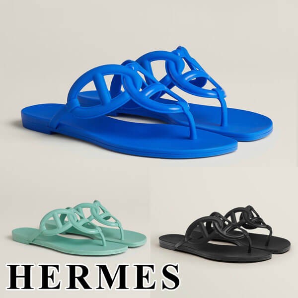 エルメス Egerie sandal エジェリア アンカー サンダル 偽物 送料込 H221001Z08