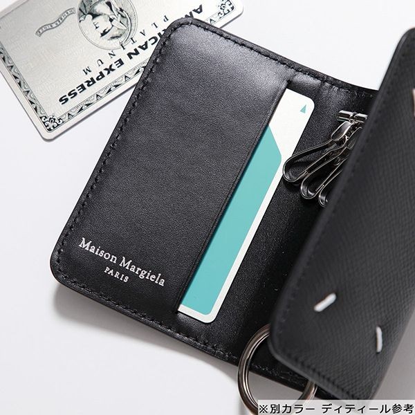 メゾンマルジェラ 11 キーケース 偽物 sa3ua0001 p4455 レザー 6連