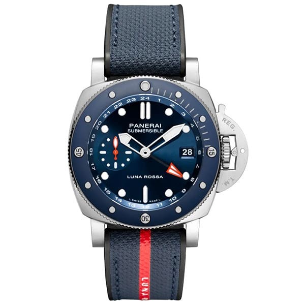 おすすめパネライ 偽物 サブマーシブル gmt ルナ・ロッサ チタニオ pam01507