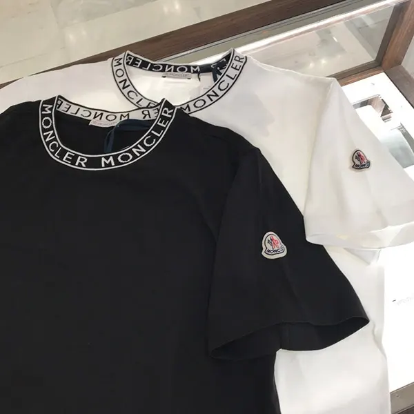 モンクレール ネックラインロゴTシャツ コピー☆5色 J10918C000248390T032