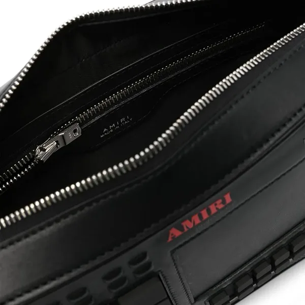 アミリ 贋物 ドラムマシンレザークロスボディバッグ 2色 ami012120