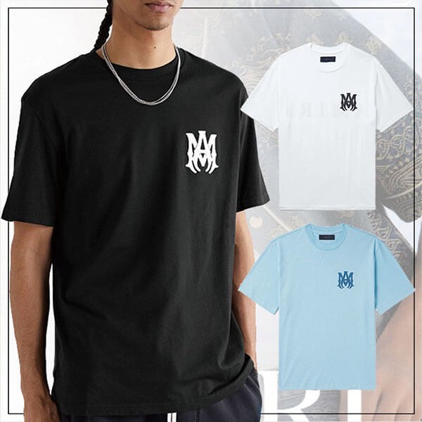 定番人気★アミリ Tシャツ 激安 偽物 AMIRI MA Core Logo 白 黒 青