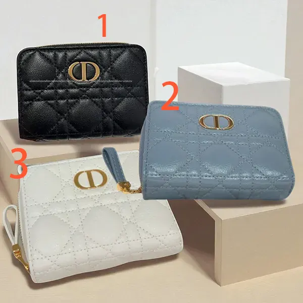 ディオール カロ CARO バイフォールド 2つ折り財布 S5032UWHC