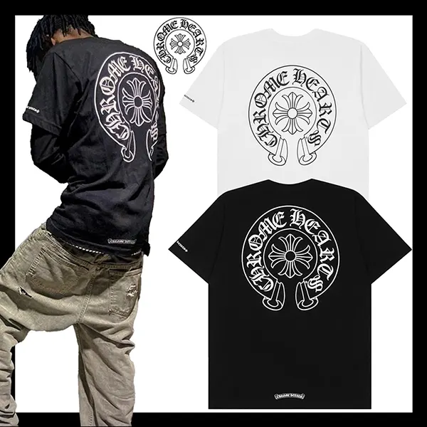 クロムハーツ Tシャツ スーパーコピー CH ホースシュー 2色 ch2104132