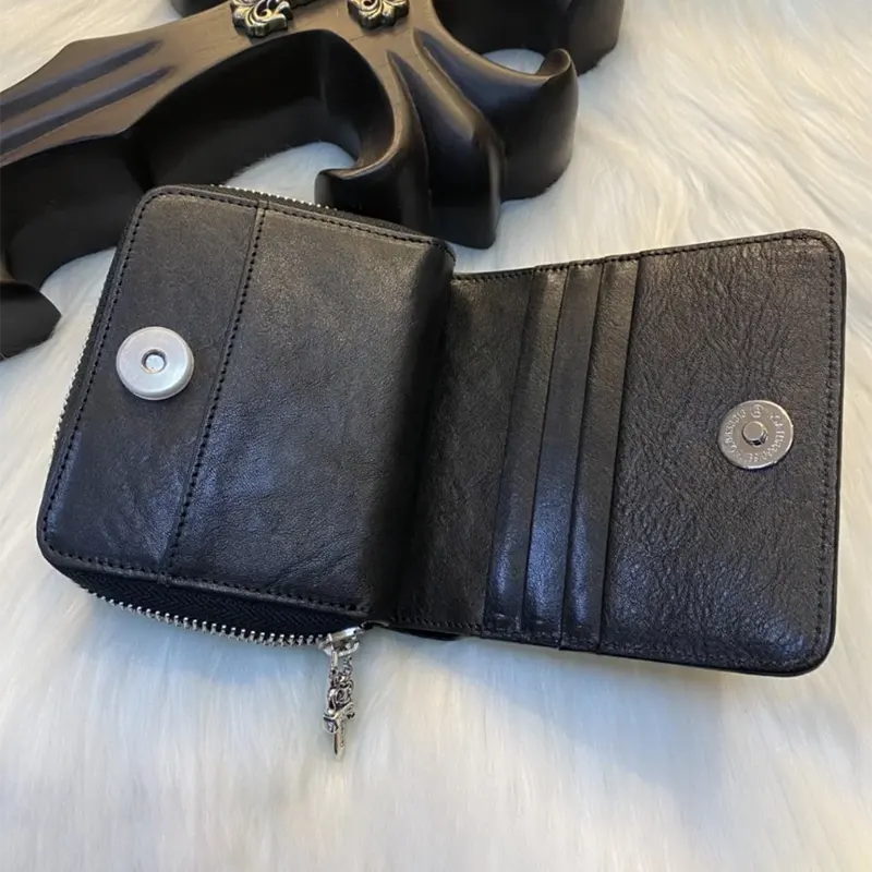 超人気★送料無料 クロムハーツ 財布 スーパーコピー スクウェアジップ ウォレット 財布 2色 Chromehearts53