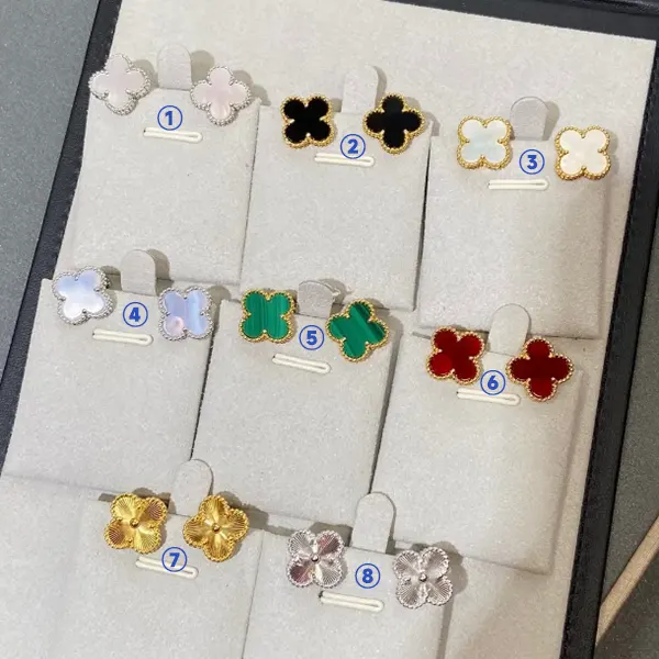 芸能人が愛用 ヴァン クリーフ ピアス 石原 さとみ イヤリング 偽物 選べる 8色 VCARA44100