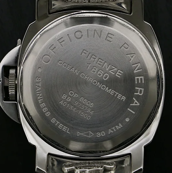 クロムハーツ パネライ 偽物 OFFICINE パネライ ラージリンク ルミノール GMT フリンケ ダガー ファンシー 自動巻き 腕時計 00029
