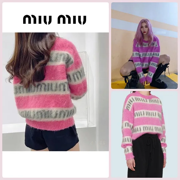 激安★ミュウミュウ★カシミヤ セーター 偽物【日本未入荷☆】MML482​