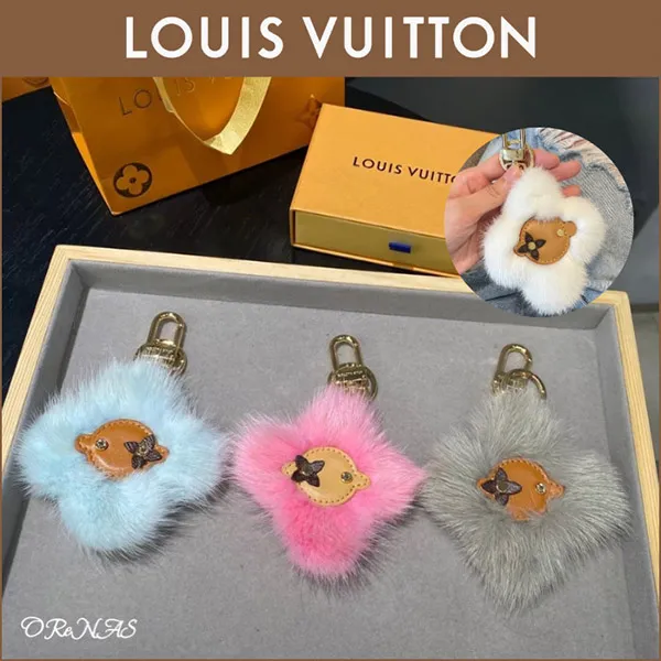 【可愛い♡】ルイヴィトン 偽物 キーホルダー･ヴィヴィエンヌ ファー スキー M02300