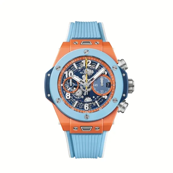 ウブロ ビッグ・バン パチモン ウニコ 2025 Unico Summer 42mm オレンジセラミック 441.ES.5199.RX