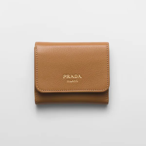 プラダ コピー レザー三つ折り 財布 コンパクトウォレット pd2510301
