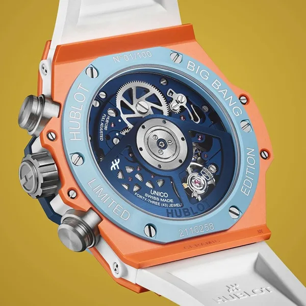 ウブロ ビッグ・バン パチモン ウニコ 2025 Unico Summer 42mm オレンジセラミック 441.ES.5199.RX
