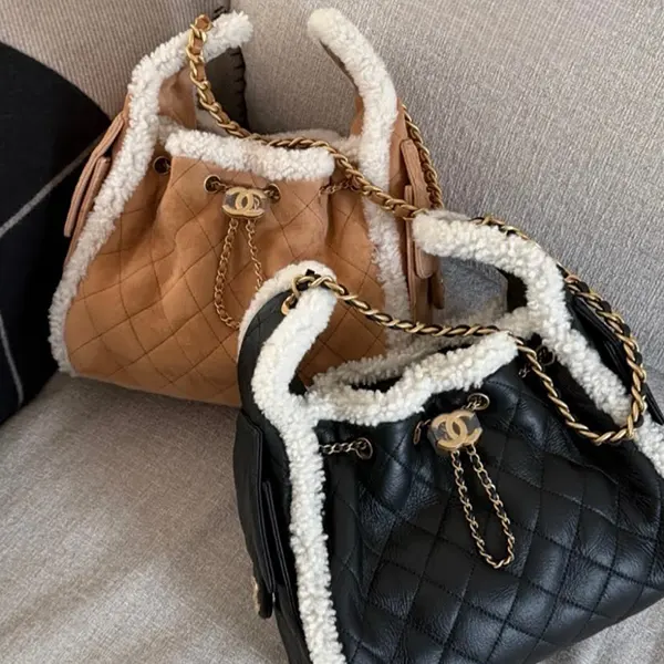 シャネル25 スモールバッグ もこもこボア AS5293 B22309 U4139