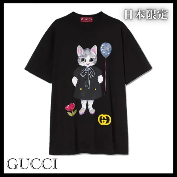 人気急上昇グッチ ヒグチユウコ  コピー ジャージー Tシャツ 日本限定 837959 XJHTO 1043