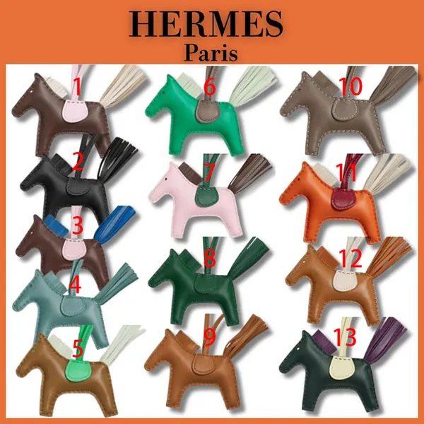 雑誌掲載★エルメス ロデオ PM バッグチャーム 偽物 H064929CAAJ